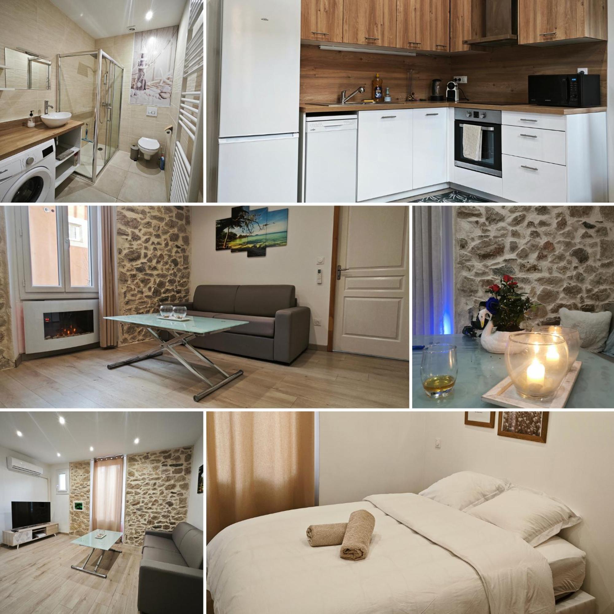 Appartement Tout Confort A 2 Pas Du Centre Ville 오바뉴 외부 사진
